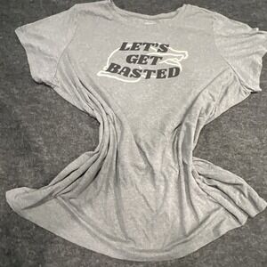 NWOT Torrid Lets Get Basted Everyday Signature Jersey Crew Neck Tee 4 So Soft